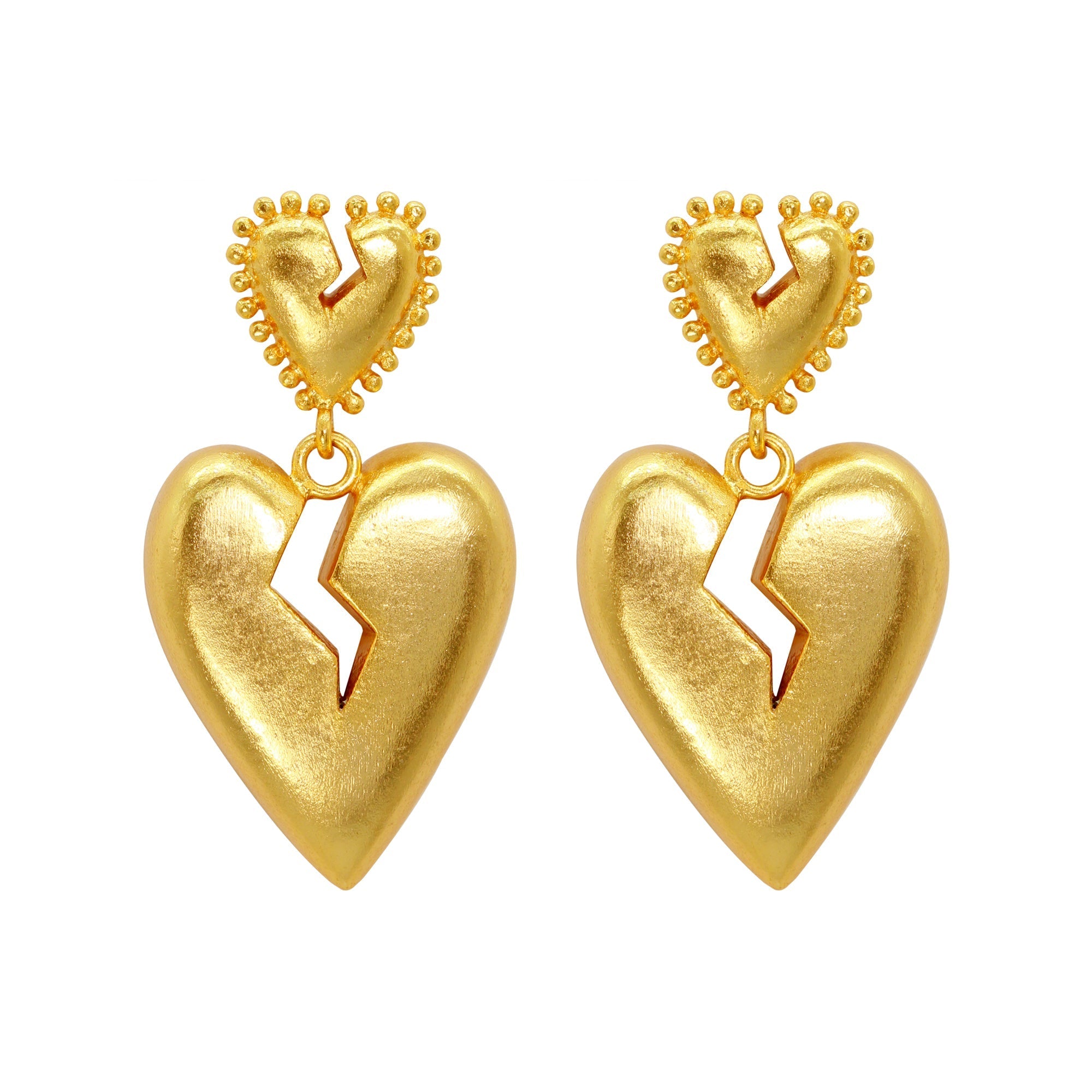 Aretes Double CorazOFF