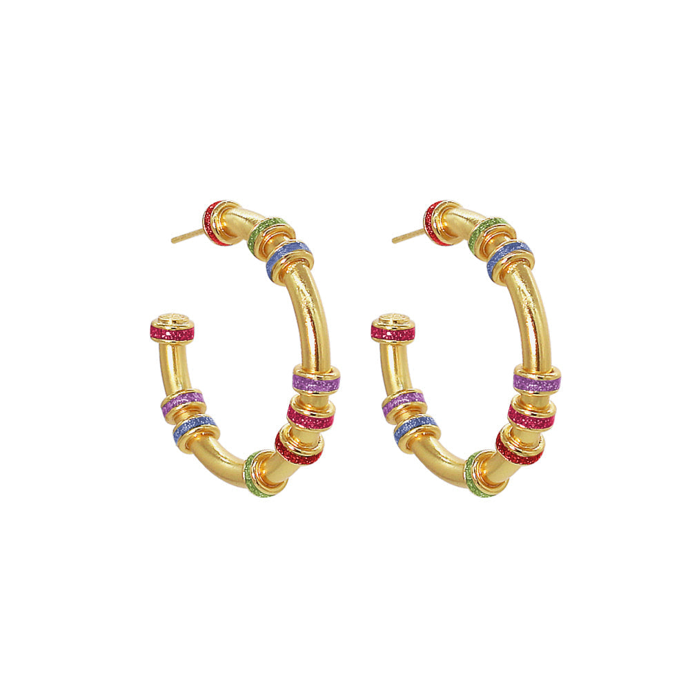 Candongas Mini Glitter