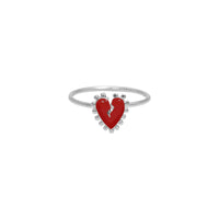 Anillo CorazOFF Tiny Paint Plata