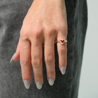 Anillo LovePuff Plata