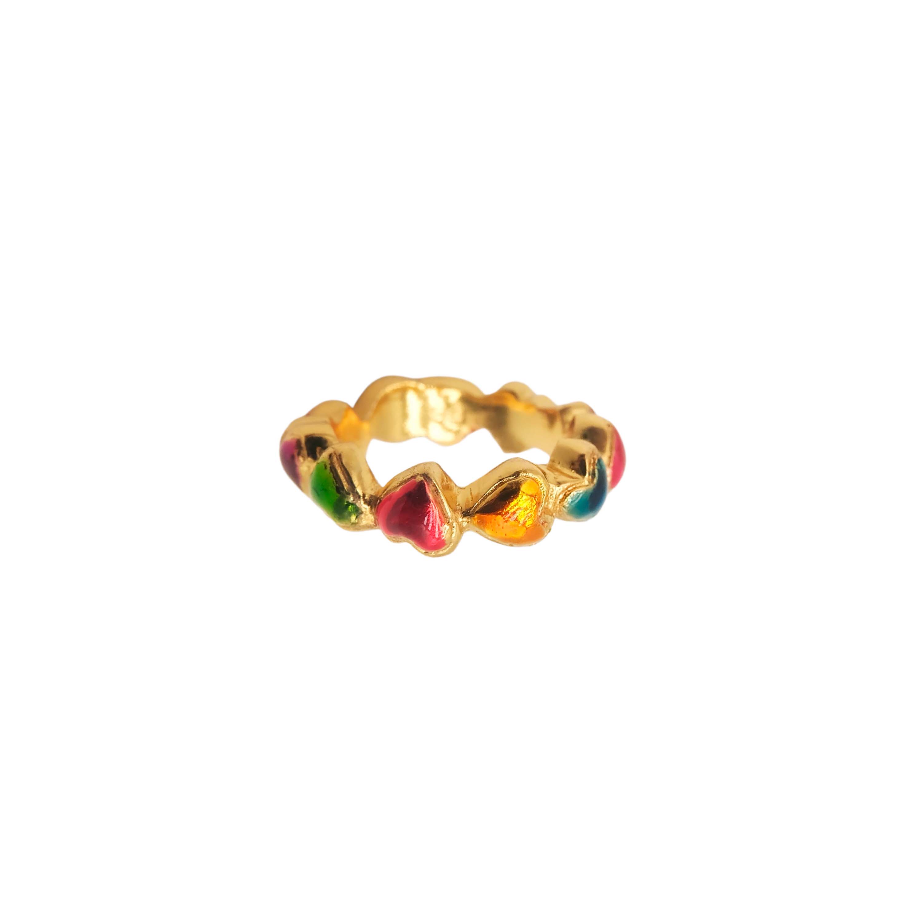 Anillo Steel Hearts