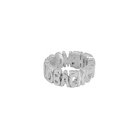 Anillo To The Moon And Back Plata