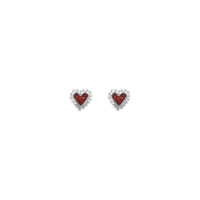 Topos Baby Beating Hearts Glitter Plata
