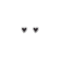 Topos Baby Beating Hearts Glitter Plata