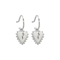 Baby Hoops CorazOFF Paint Plata