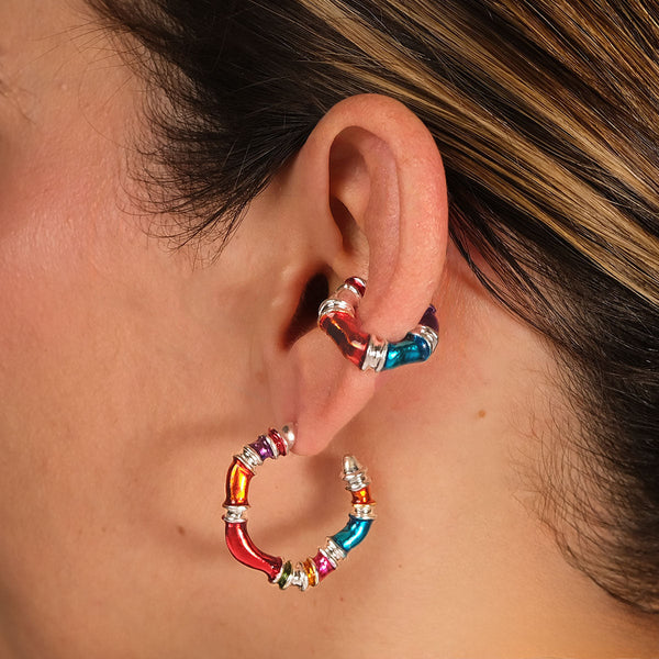 Candongas Looms Baby Plata