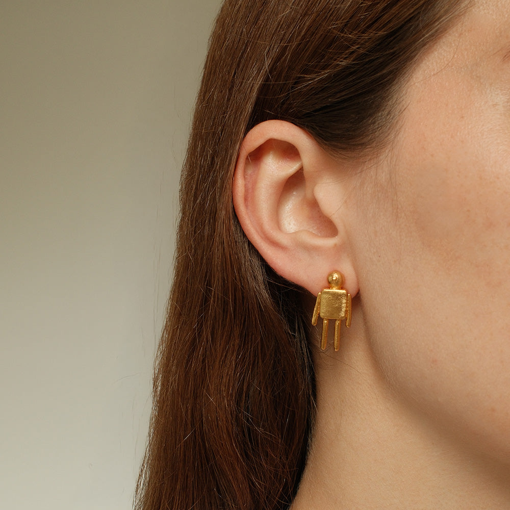 Aretes Robot Mini