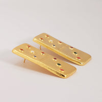 Aretes Dominó Medium