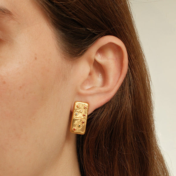 Aretes Dominó Mini