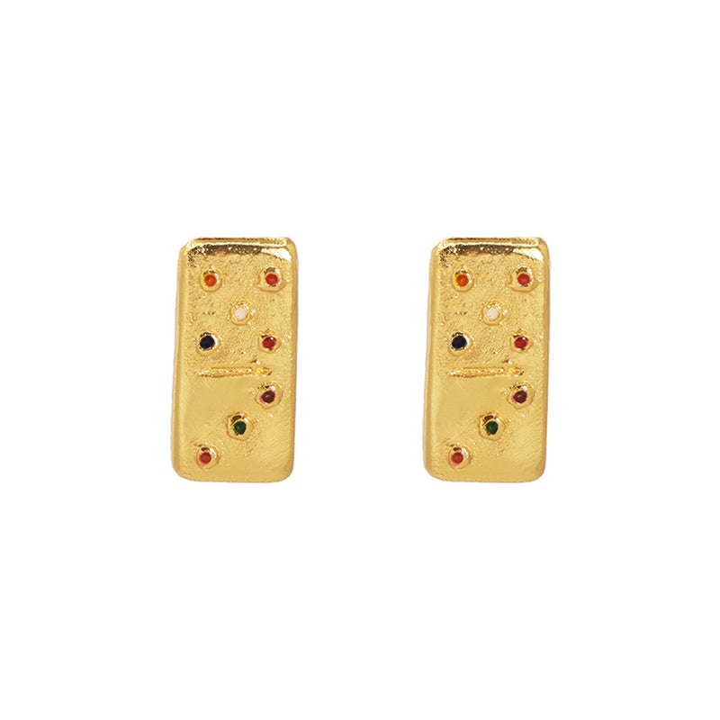 Aretes Dominó Mini