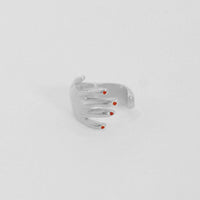 Earcuff Mano Plata
