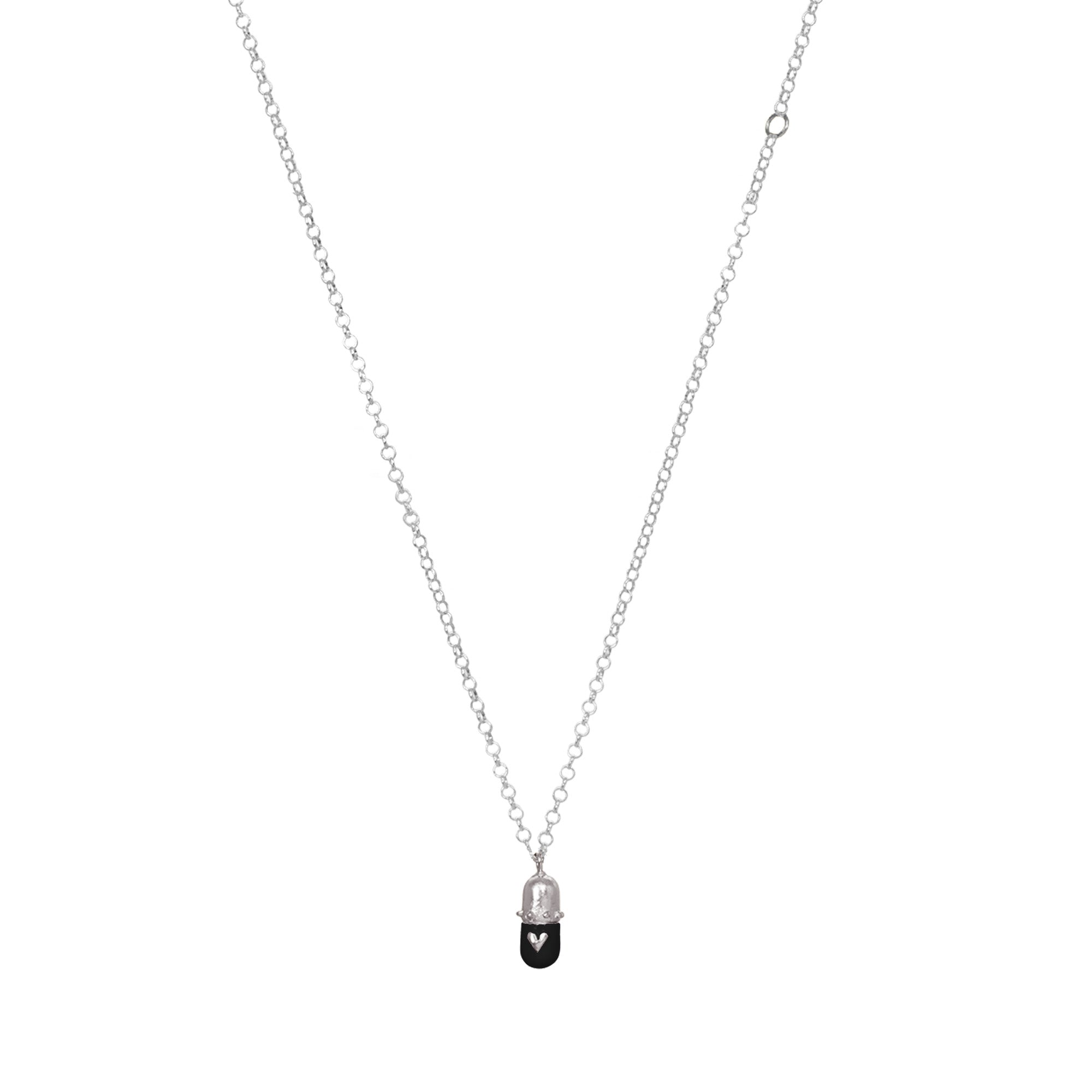 Cadena DS-Pill Single Plata