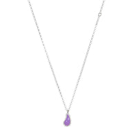 Cadena Cry Cry Mini Paint Plata