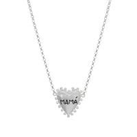 PreOrder Cadena I Heart You Mamá Plata