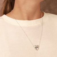 PreOrder Cadena I Heart You Mamá Plata