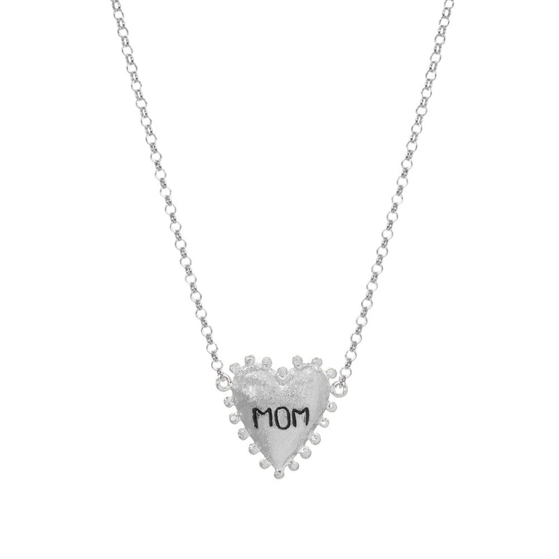 PreOrder Cadena I Heart You Mom Plata