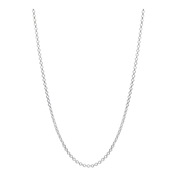 Single Cadena Plata 70cm
