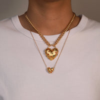 Cadena Trufa Corazón Tiny