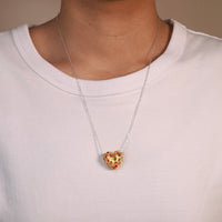 Cadena Trufa Corazón Mini G&S