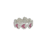 Anillo Beating Hearts Plata