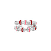 Anillo Hula Double Plata