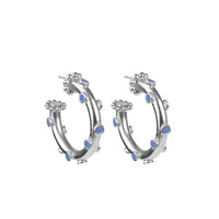 Candongas Trufa Baby Plata