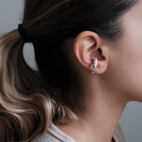 Trufa Chunky Earcuff Plata