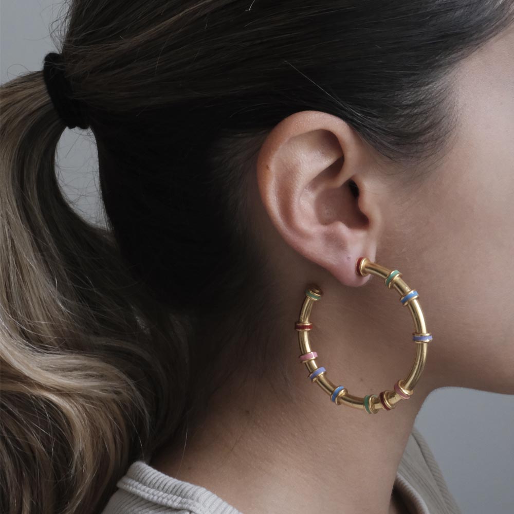 Candongas Hula Medium