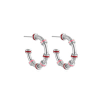 Candongas Hula Baby Plata