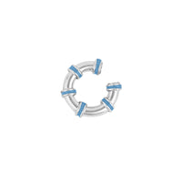 Hula Earcuff Chunky Plata