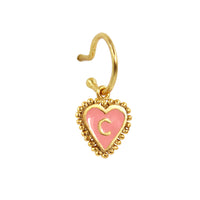 PreOrder Baby Hoops 15mm Letra Heart