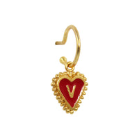 PreOrder Baby Hoops 15mm Letra Heart