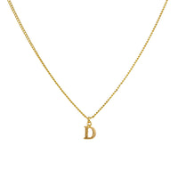 PreOrder Cadena 1 Letra Gold