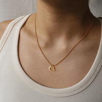 PreOrder Cadena 2 Letras Gold