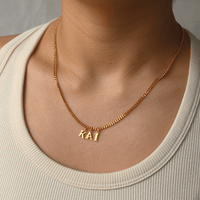 PreOrder Cadena 3 Letras Gold