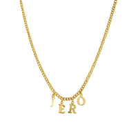 PreOrder Cadena 4 Letras Gold