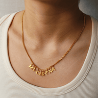 PreOrder Cadena 8 Letras Gold