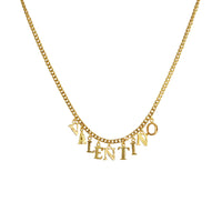 PreOrder Cadena 9 Letras Gold