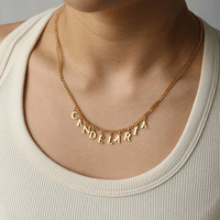 PreOrder Cadena 10 Letras Gold