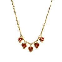 PreOrder Cadena 5 Letras Heart