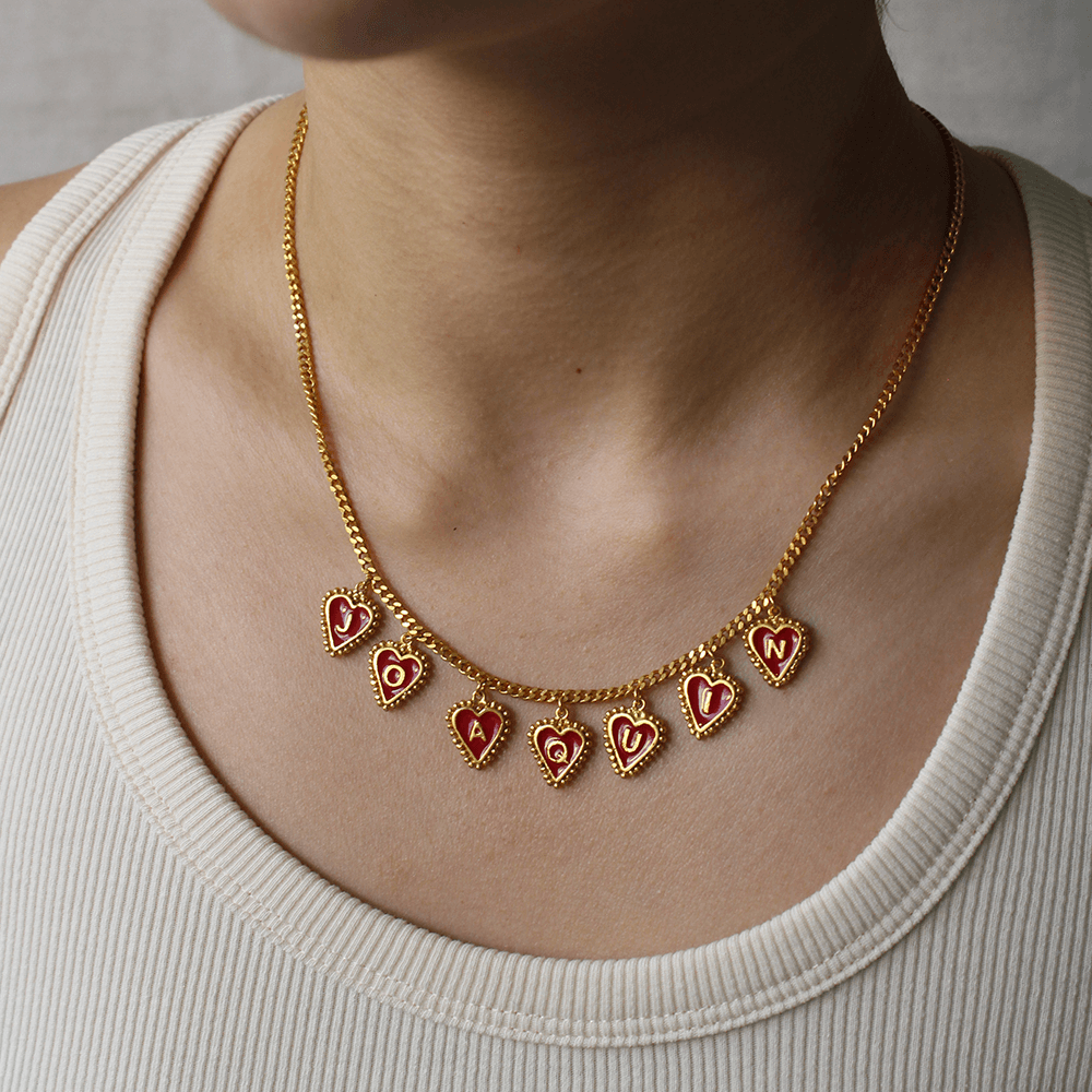 PreOrder Cadena 7 Letras Heart