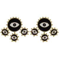 Aretes Triple Havana